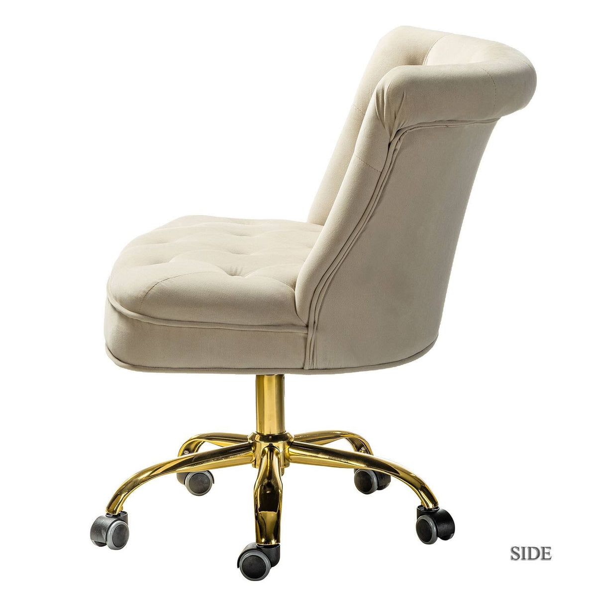 Tan Tufted Back Task Chair X1349