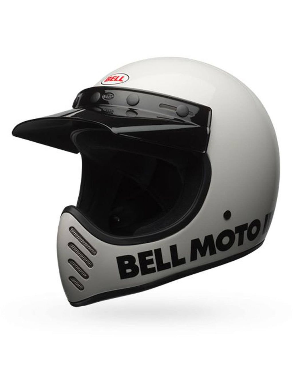 White Motocross Helmet K869