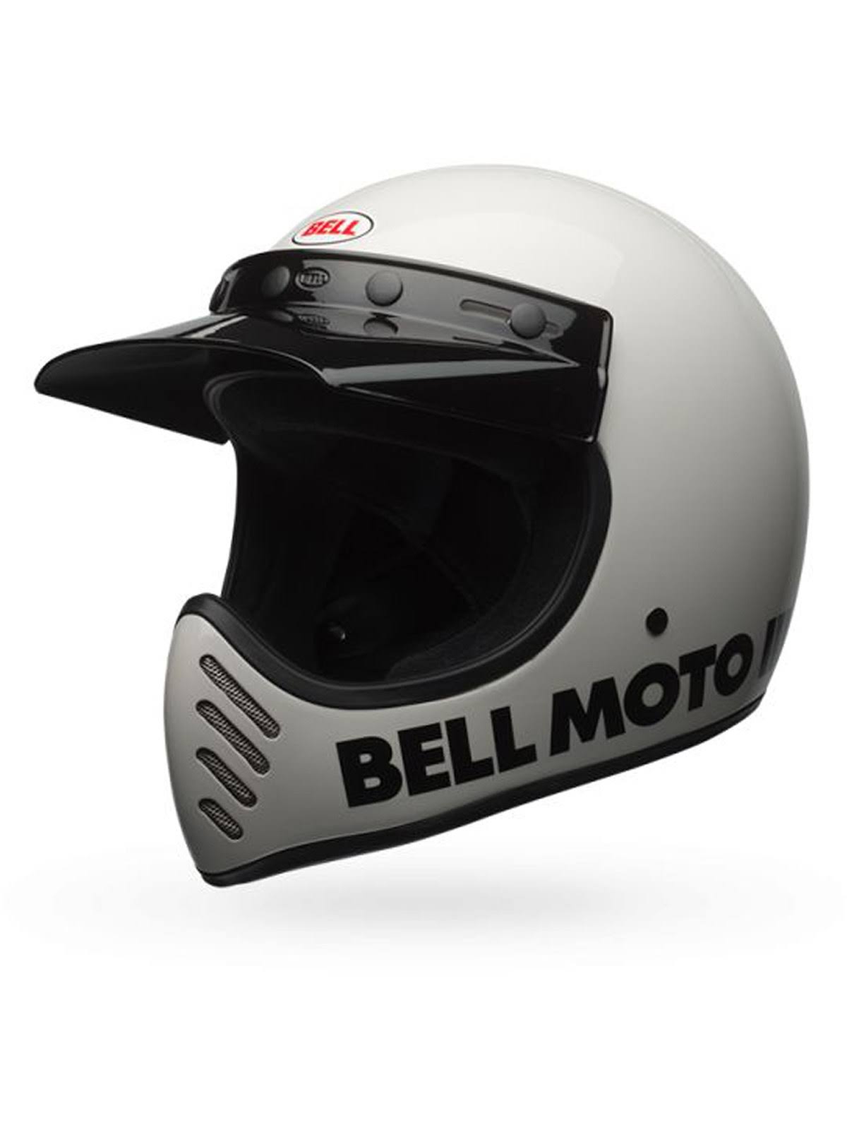 White Motocross Helmet K869