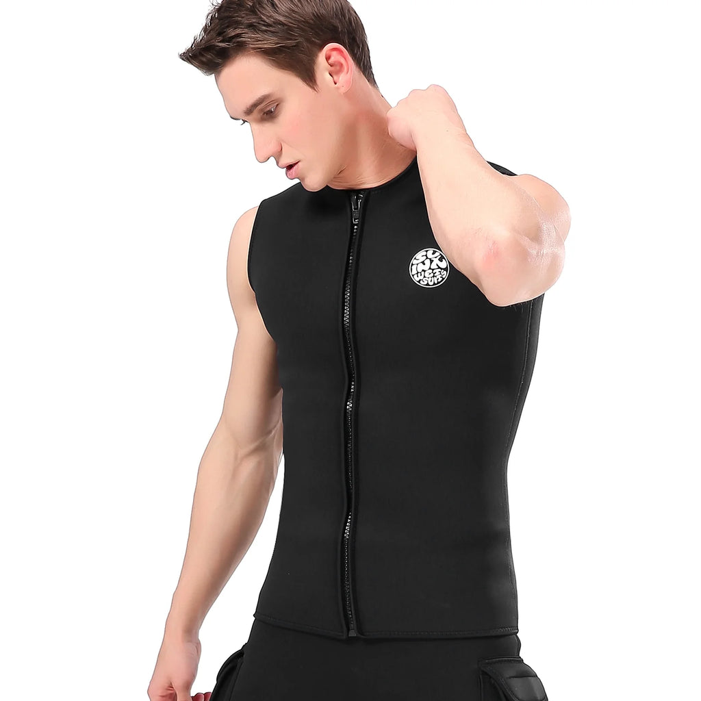 3mm Neoprene Sleeveless Wetsuit Vest P35534