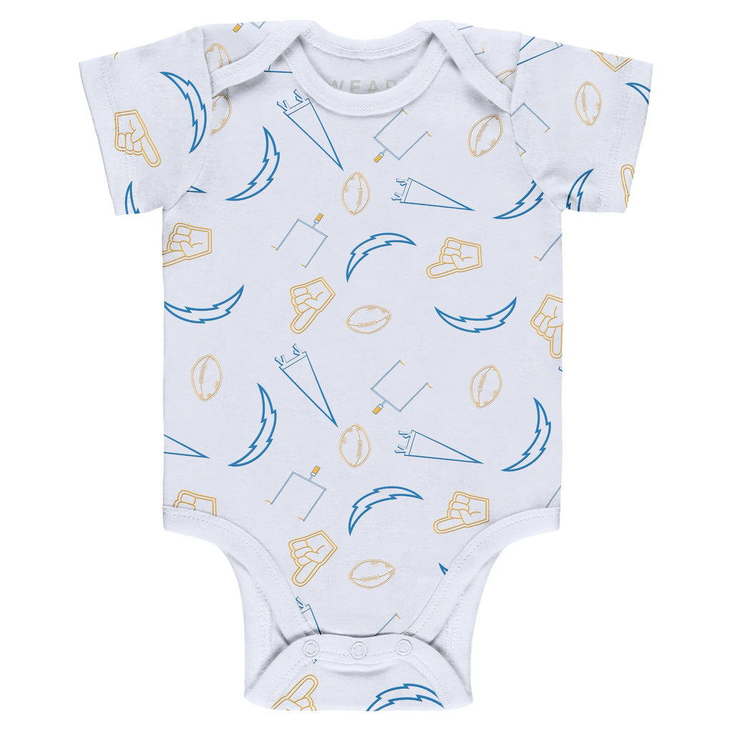 Gray White Bodysuits W7680