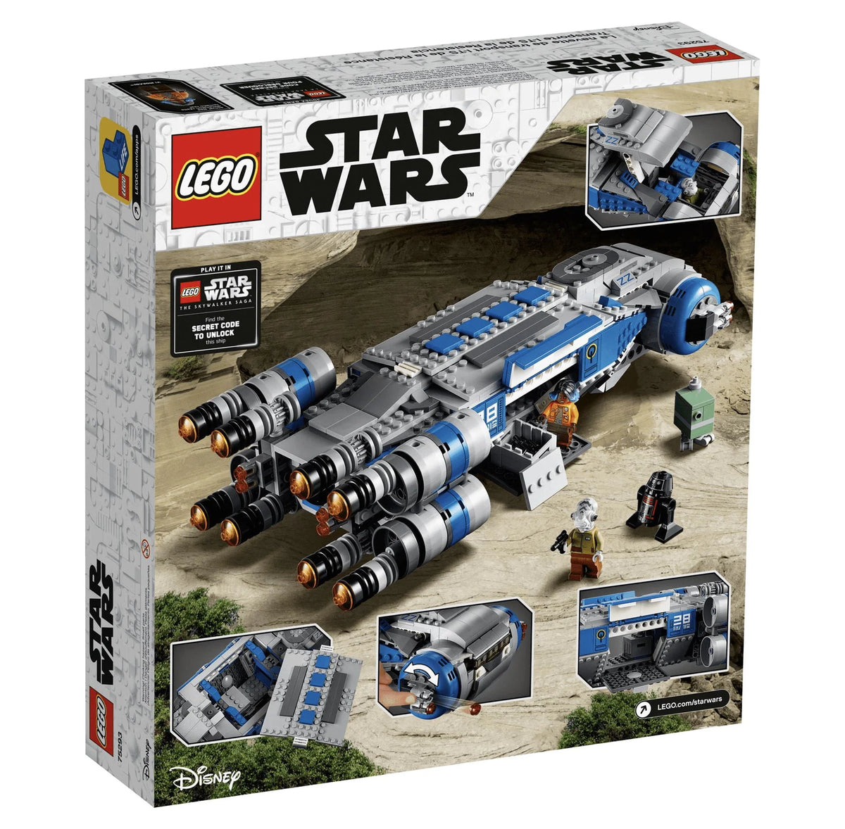 Star Wars Resistance I-TS Transport Set F450451