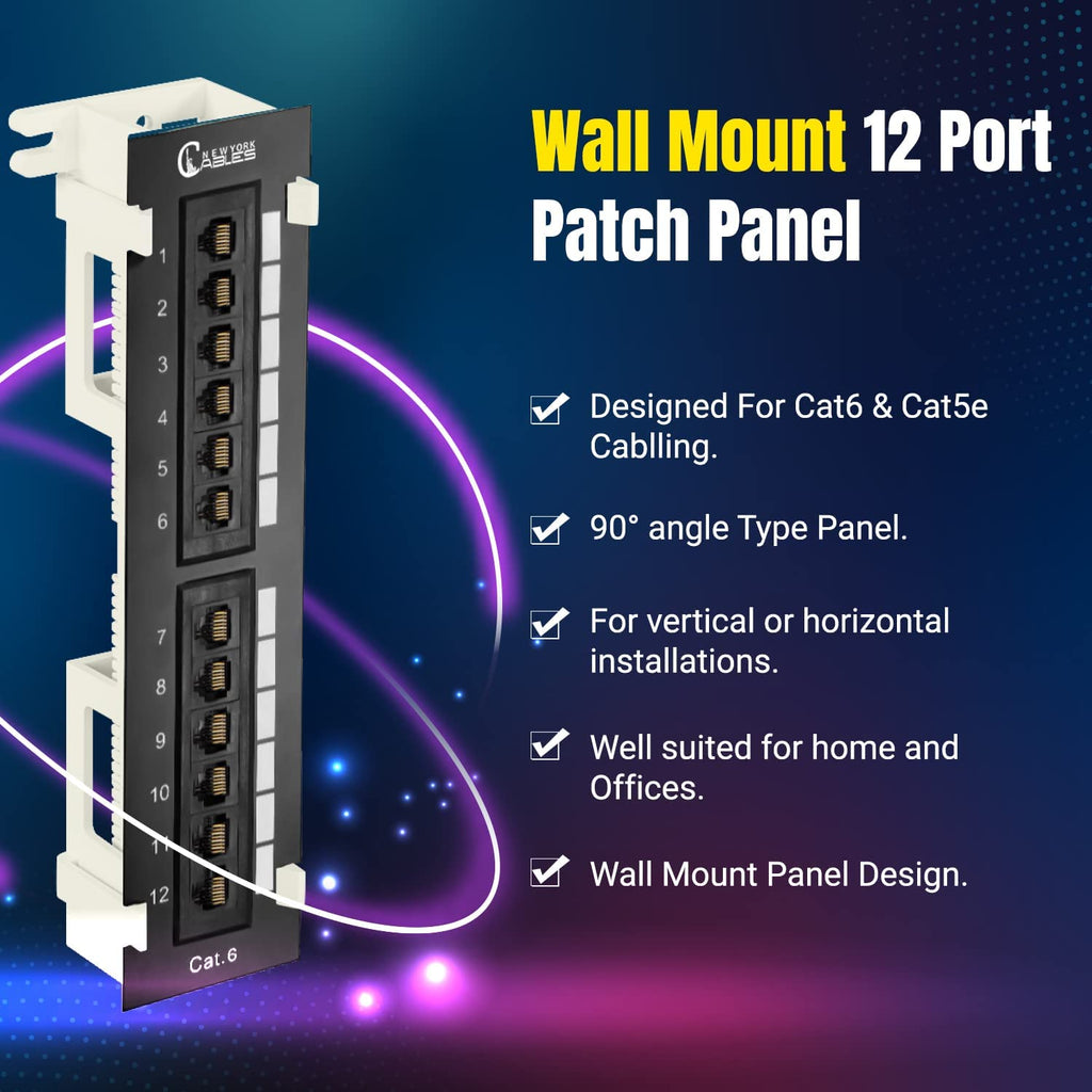24 Port Cat6 Patch Panel Z662