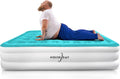 Queen Air Mattress with Built-in Pump, 80x60x18, Pack of 2 M5493