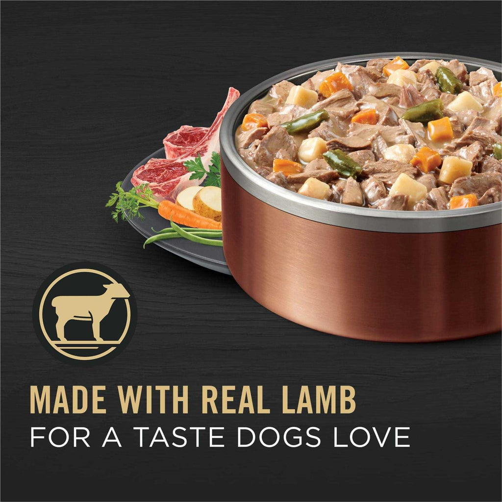 High Protein Wet Dog Food Lamb and Vegetables Entree X304