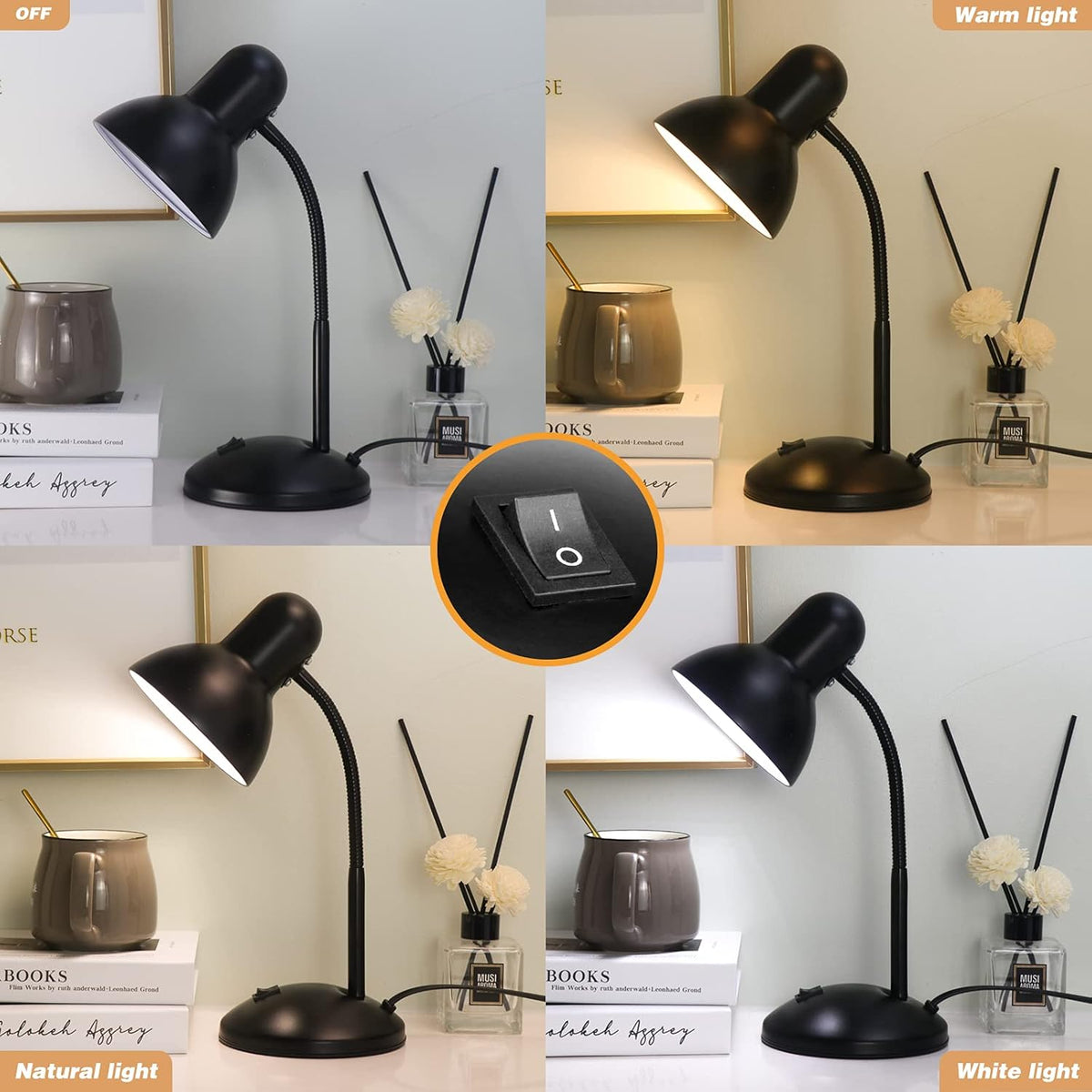 Metal Desk Lamp with LED Bulb X23375