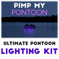 Black Light Ultraviolet (UV) LED Under Deck Lighting DIY Kit with Red & Green Navigation Lights T31600
