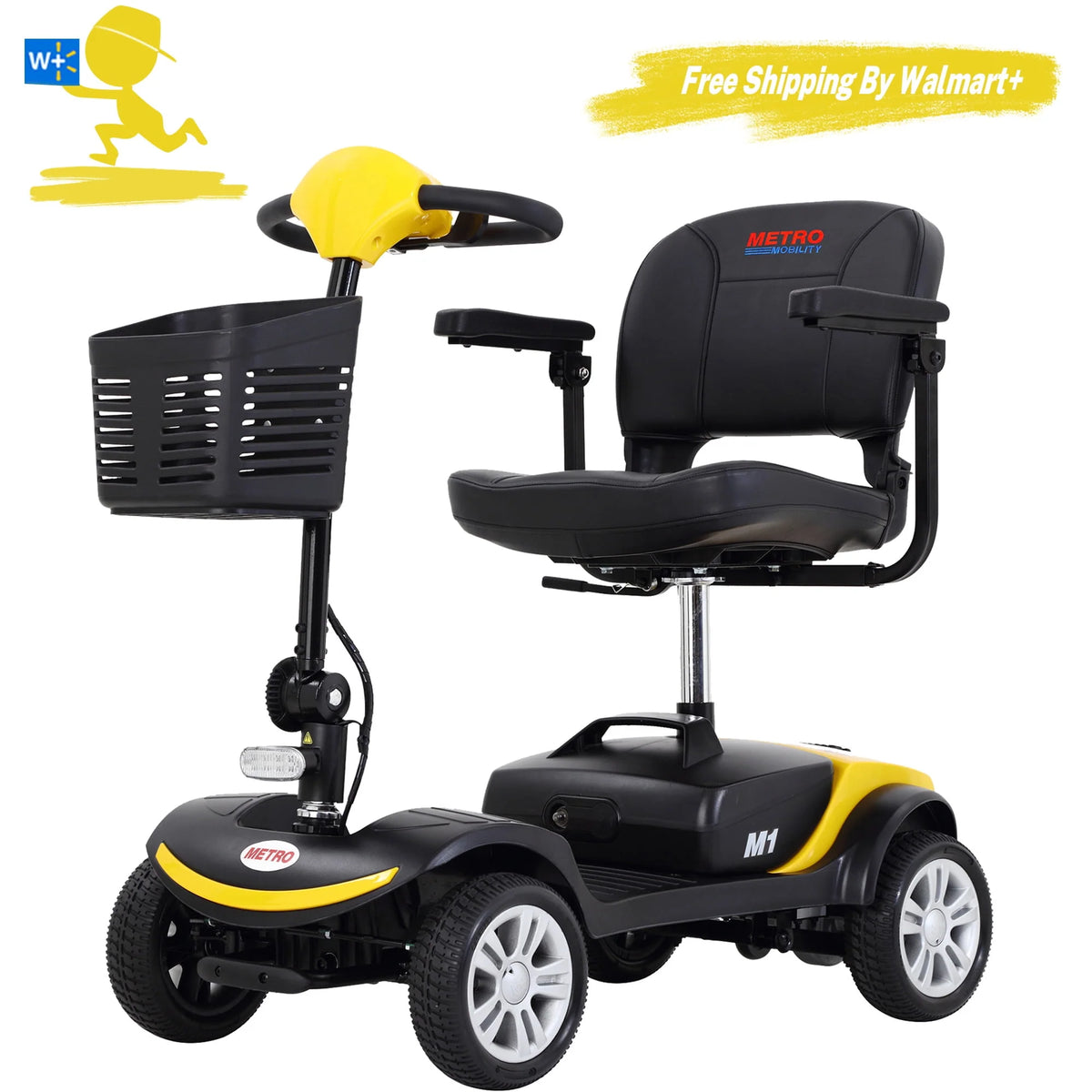 300W Motor Compact Mobility Scooter with Headlights S563521