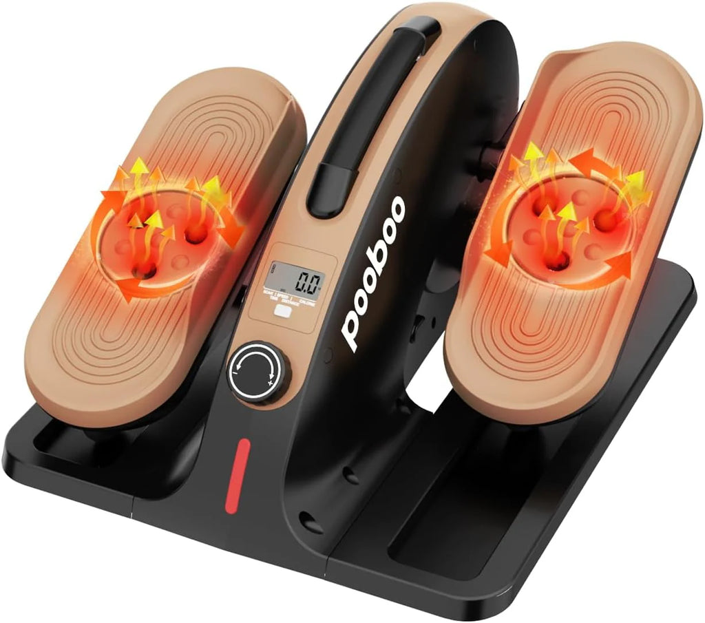 Under Desk Magnetic Elliptical Machine with Foot Massage C2290