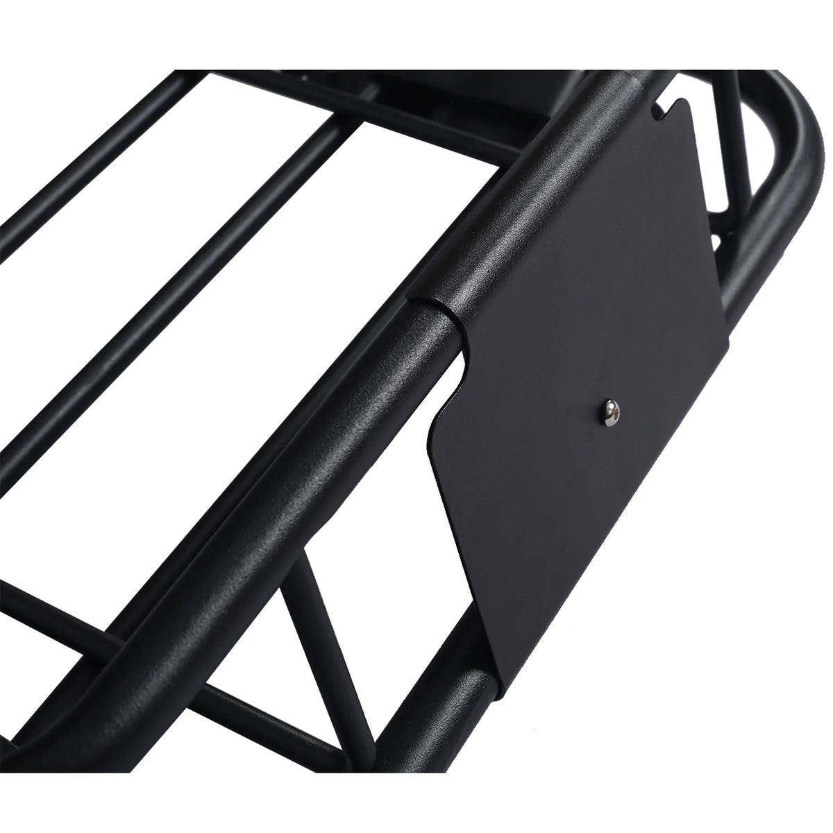 Black Steel Roof Rack Cargo Carrier Basket G82519