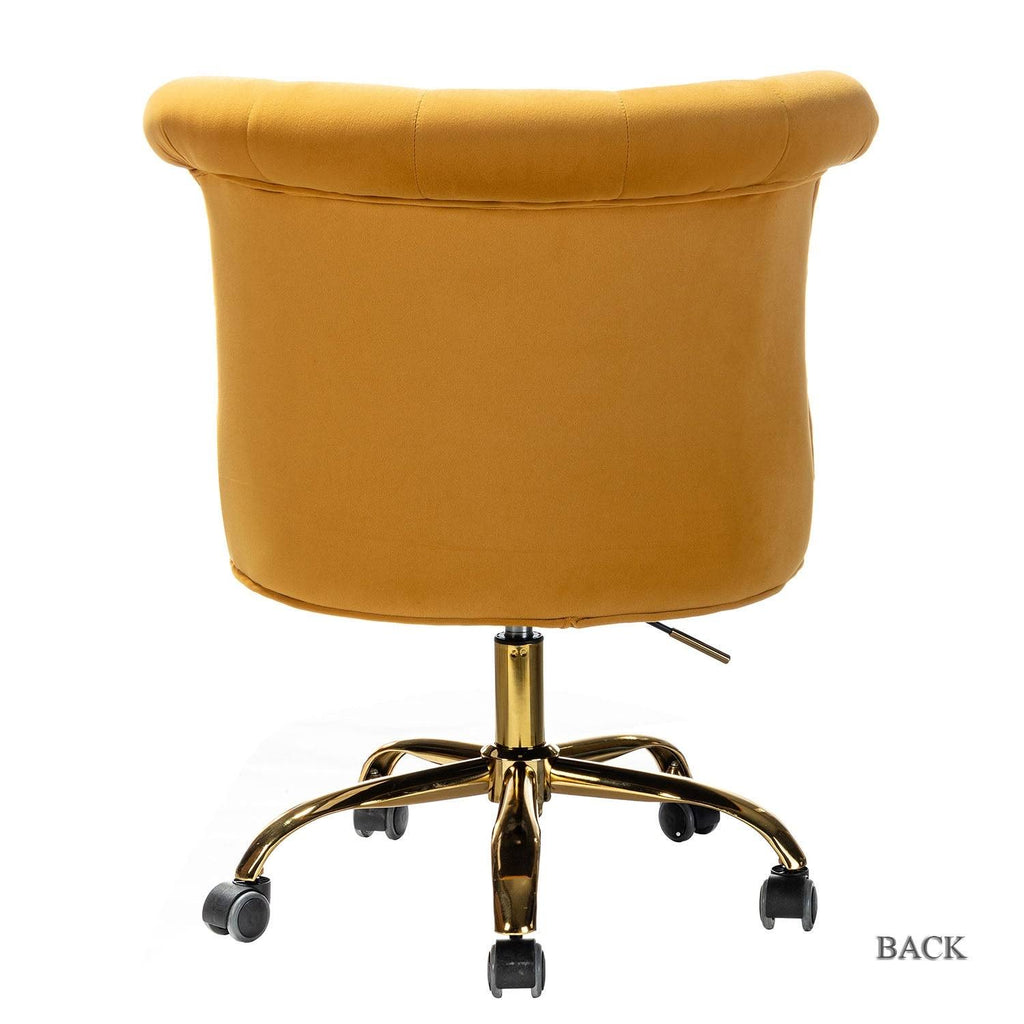 Tan Tufted Back Task Chair X1349