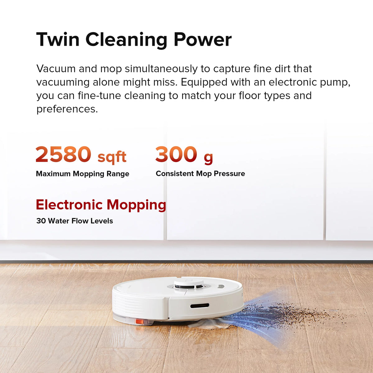 Robot Vacuum Cleaner with Auto-Empty Dock O1726
