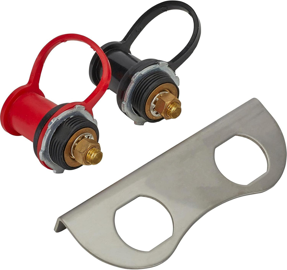 Black Aluminum Battery Terminal Studs Pack of 2 M274016