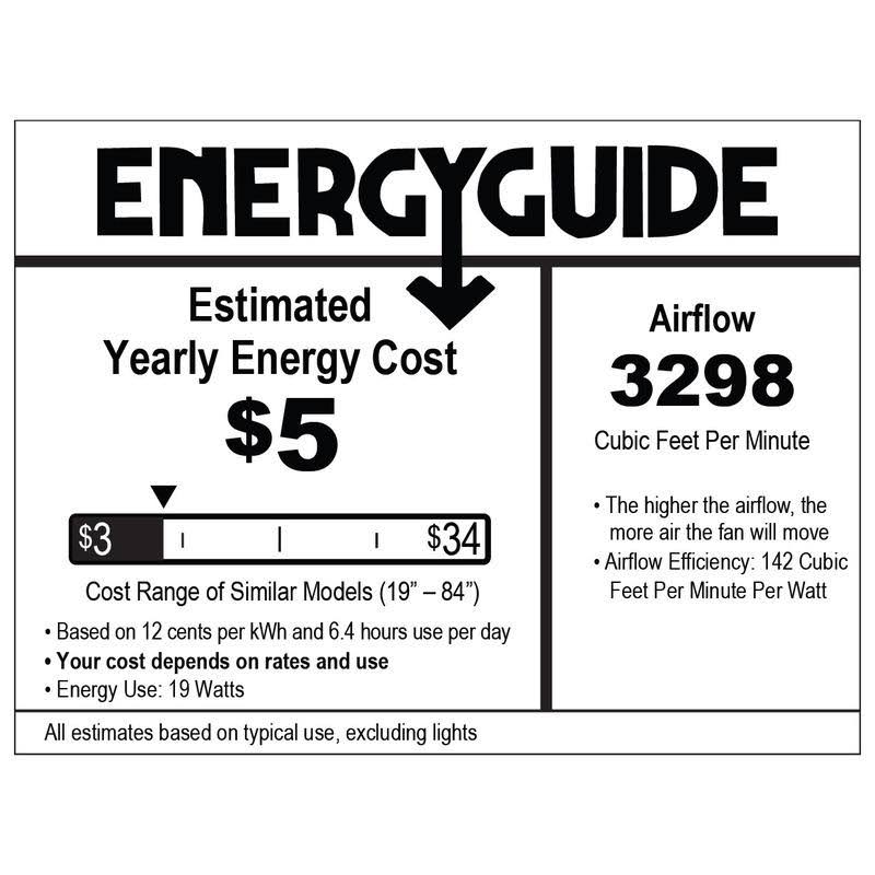 Cirrus 50x22 Ceiling Fan N6514