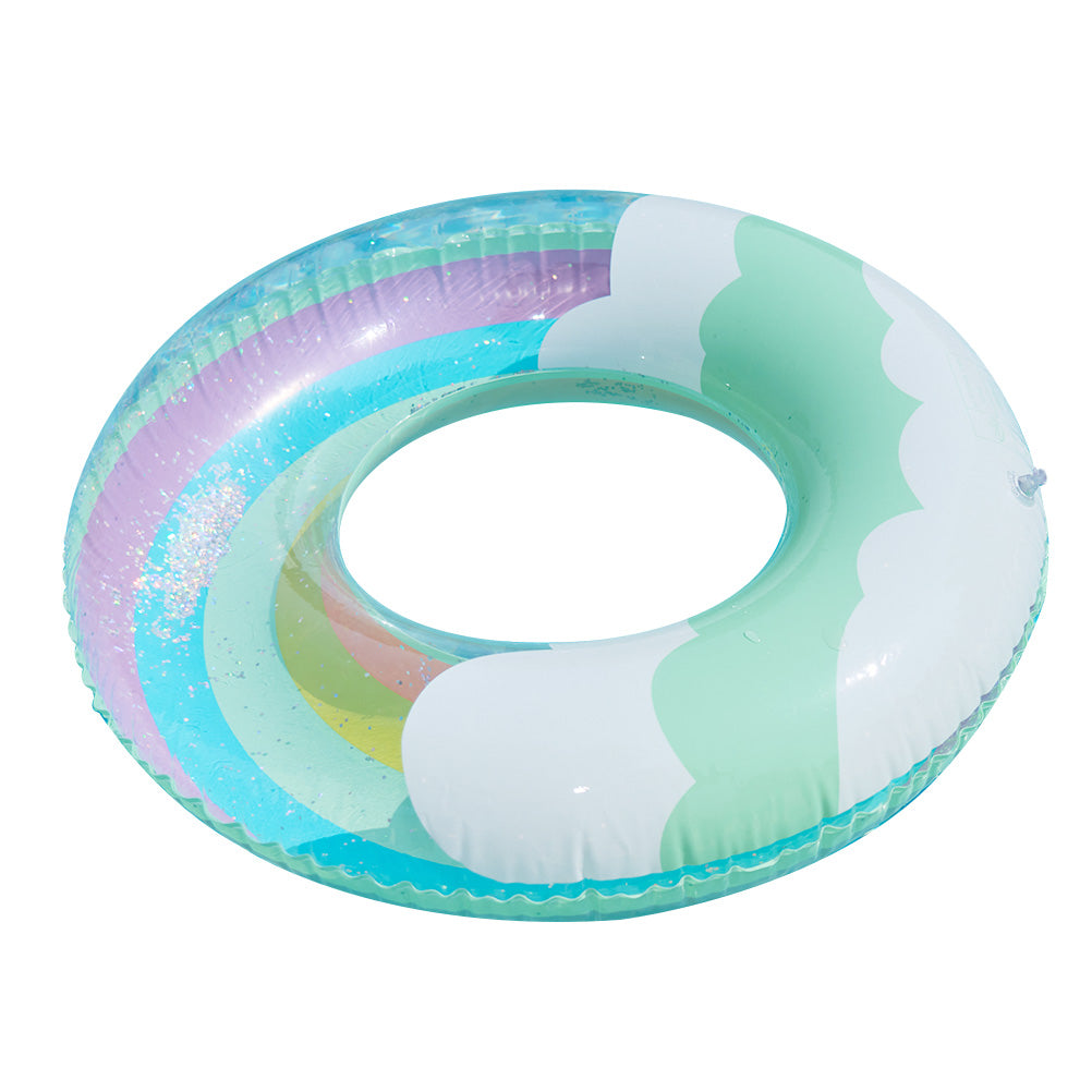 Floating Swimming Ring Inflatable Sequin Design F763