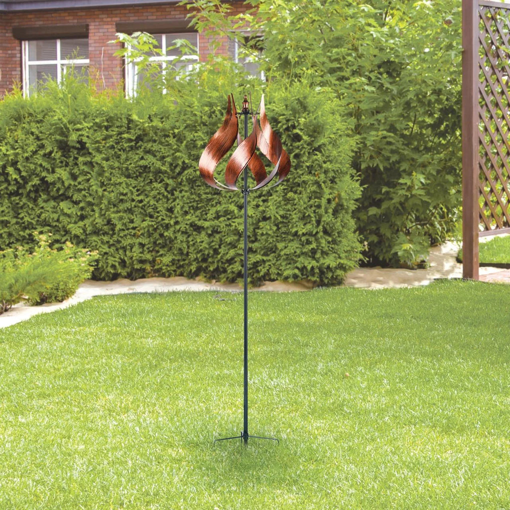 Tulip Kinetic Windmill Sculpture L435795