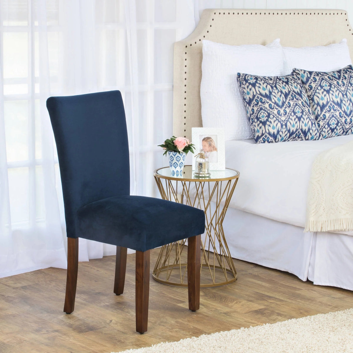Velvet Dining Chairs Set of 2 C56470