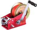 Heavy Duty 3500lbs Manual Crank Towing Winch with Nylon Strap, Pack of 2 G6993