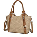 Women's Beige Tote Bag B2517