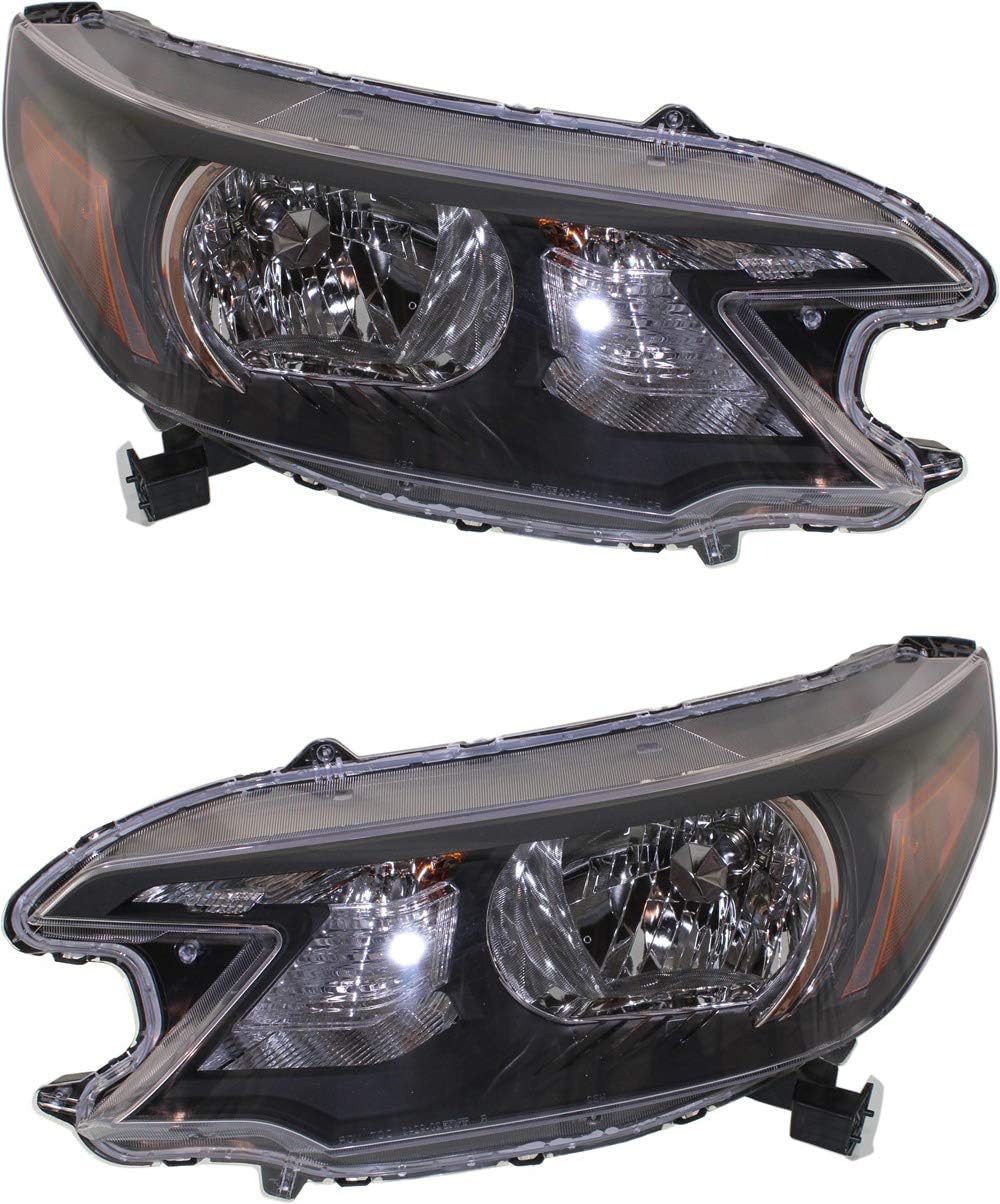 Headlight Set for 2012-2014 Honda CR-V Halogen E930