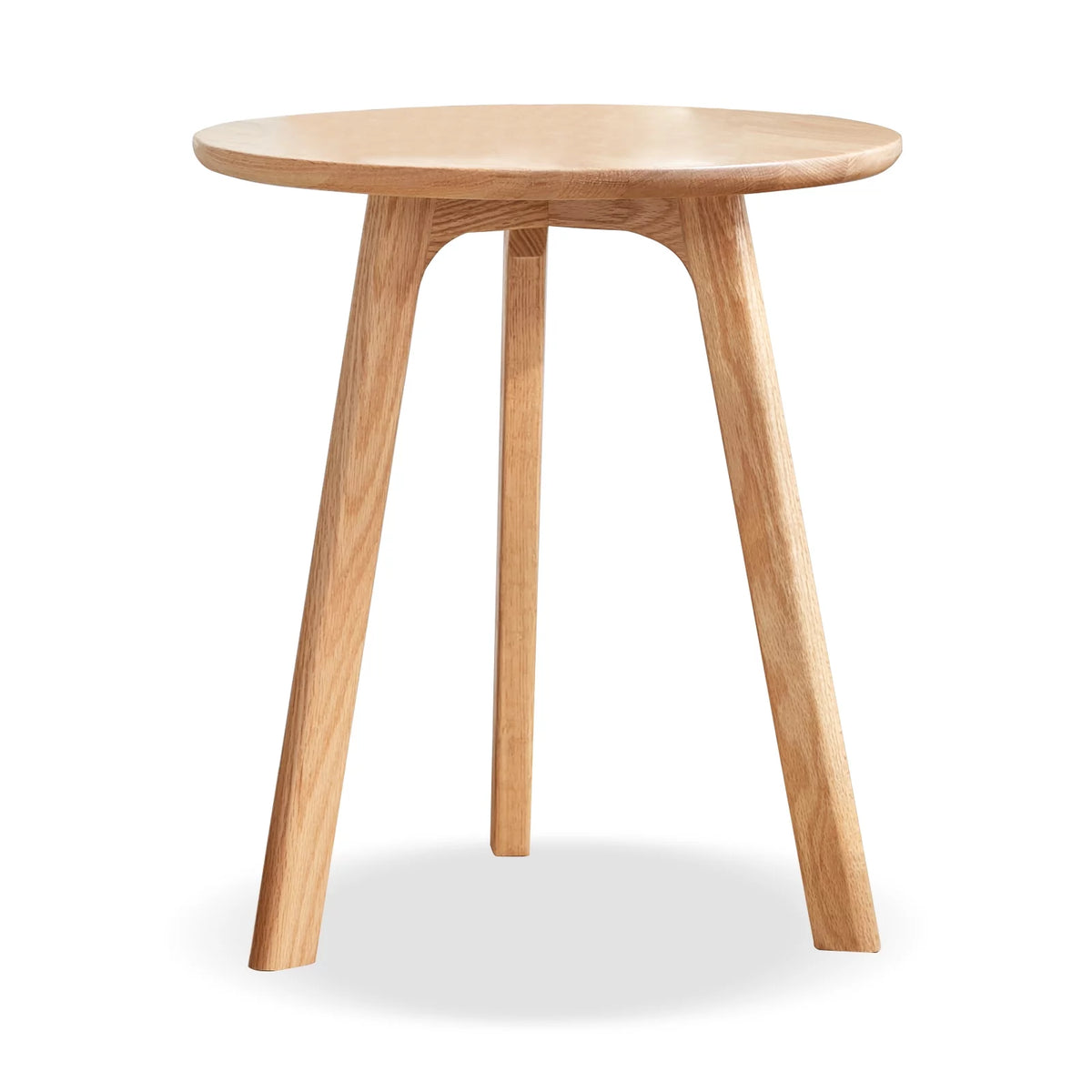 Round Solid Oak Coffee Table J4752