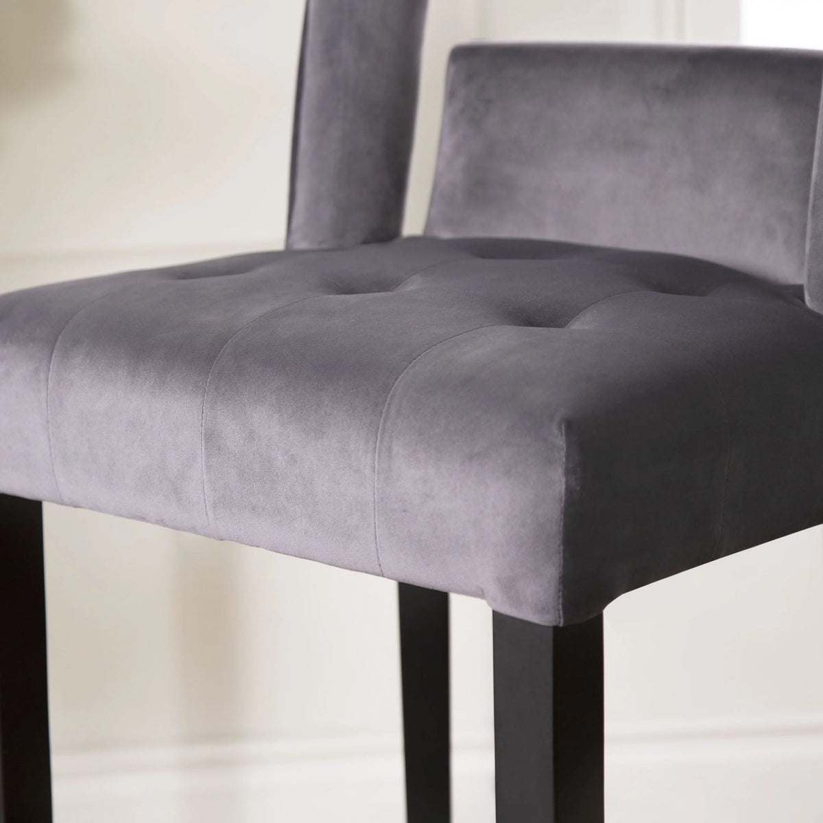 Grey Velvet Bar Stool V158890