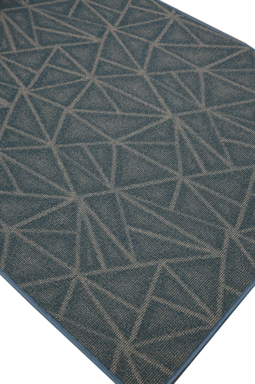 Blue 8' Octagon Area Rug P819477