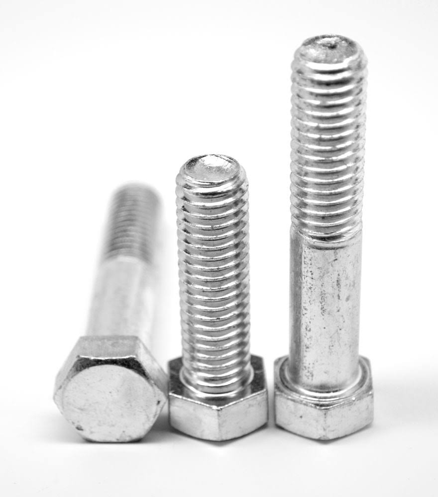 7/8x22-14 x 2 1/4x22 Fine Thread Grade 5 Hex Cap Screw Medium Carbon Steel Zinc Plated A99744