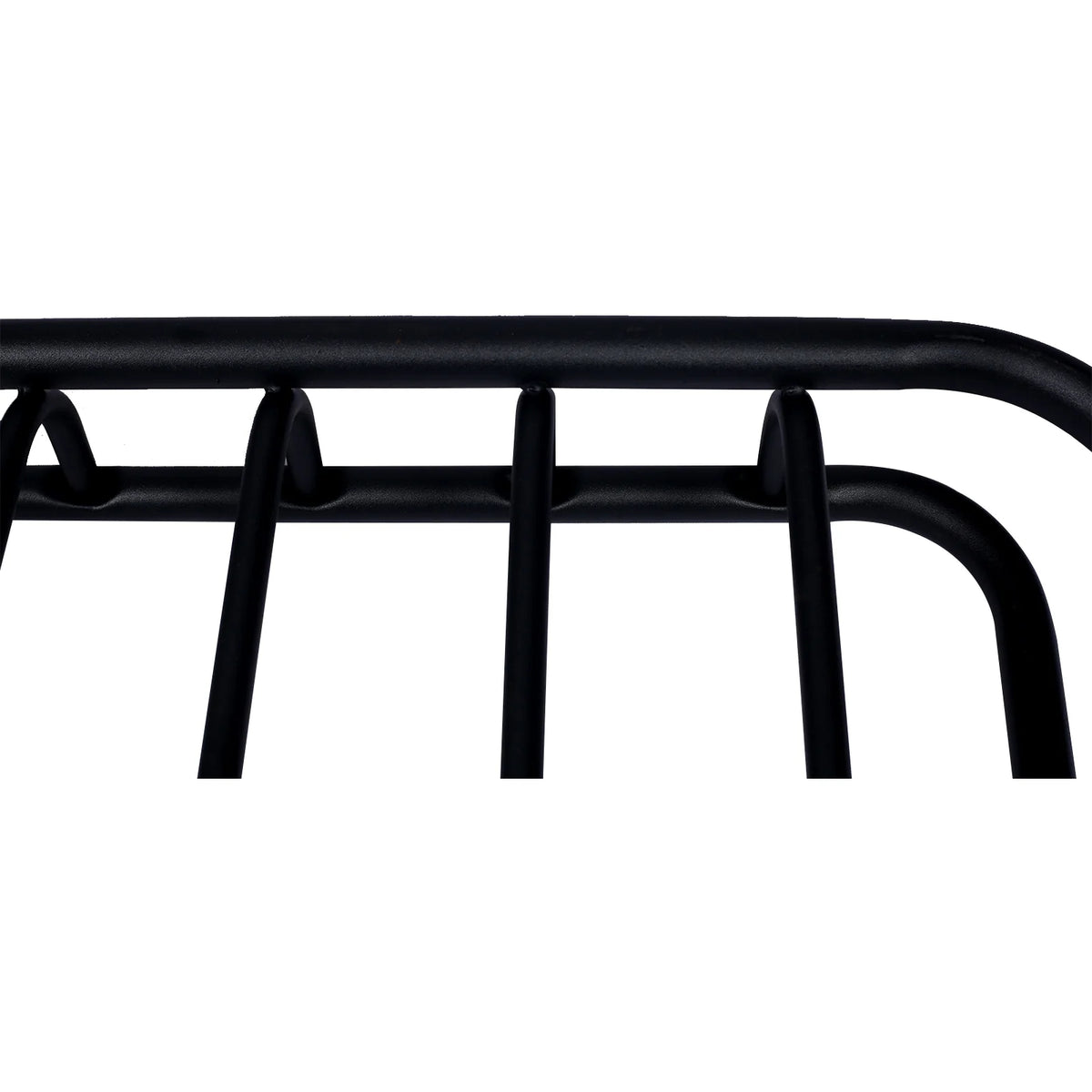 Black Steel Roof Rack Cargo Carrier Basket G82519
