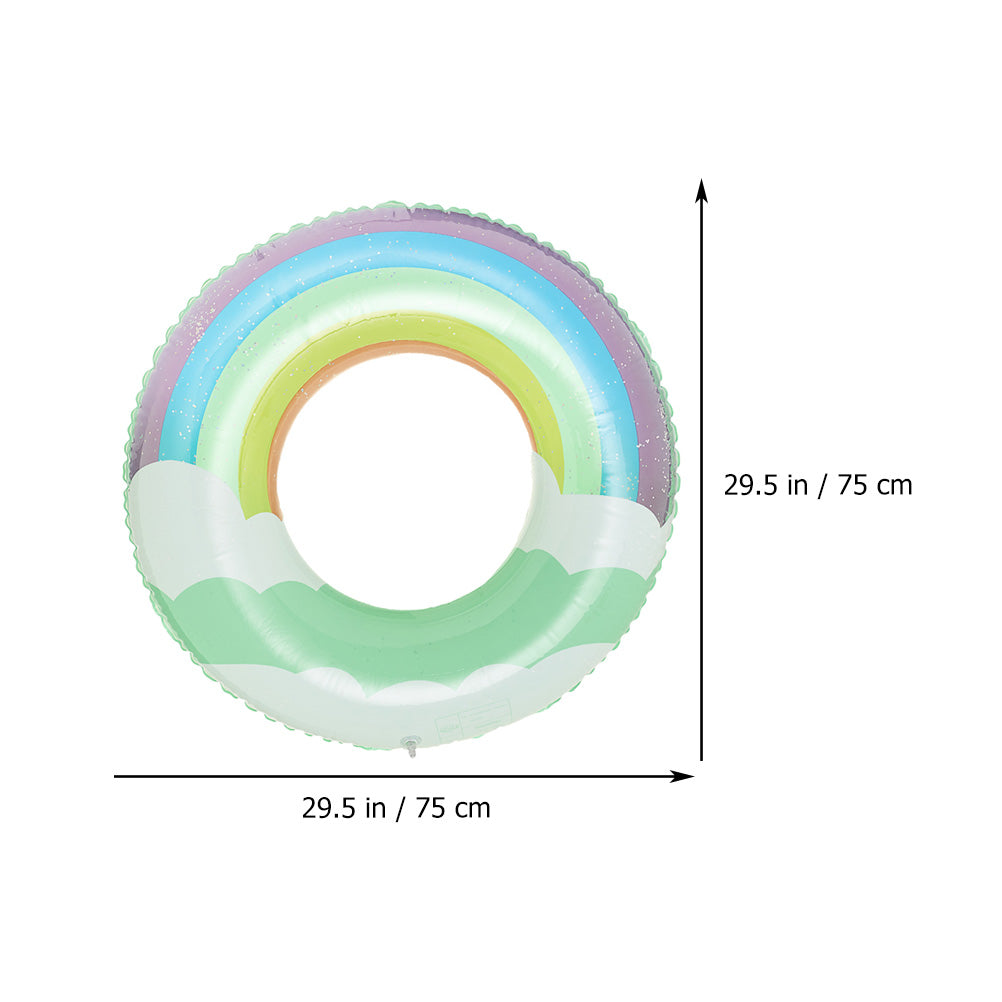 Floating Swimming Ring Inflatable Sequin Design F763
