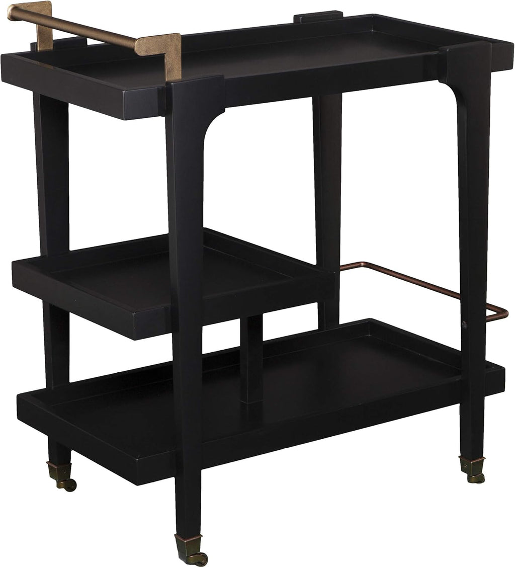 Black Bar Cart P9796