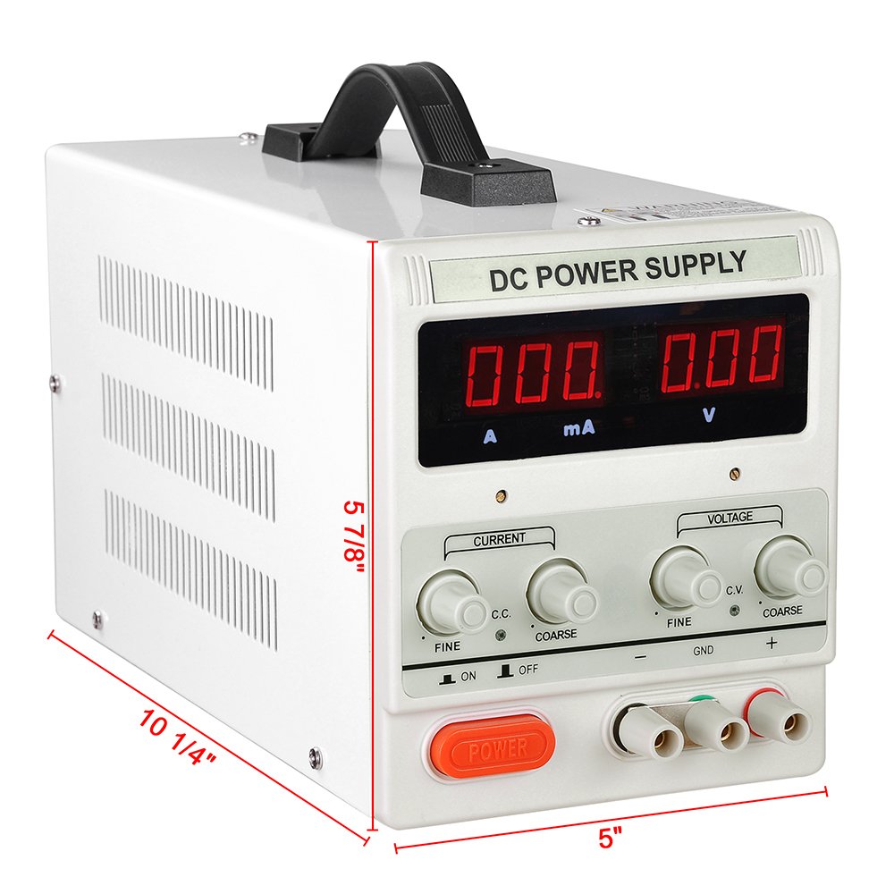 110V AC 30V 10A DC Power Supply Variable Digital Adjustable U235