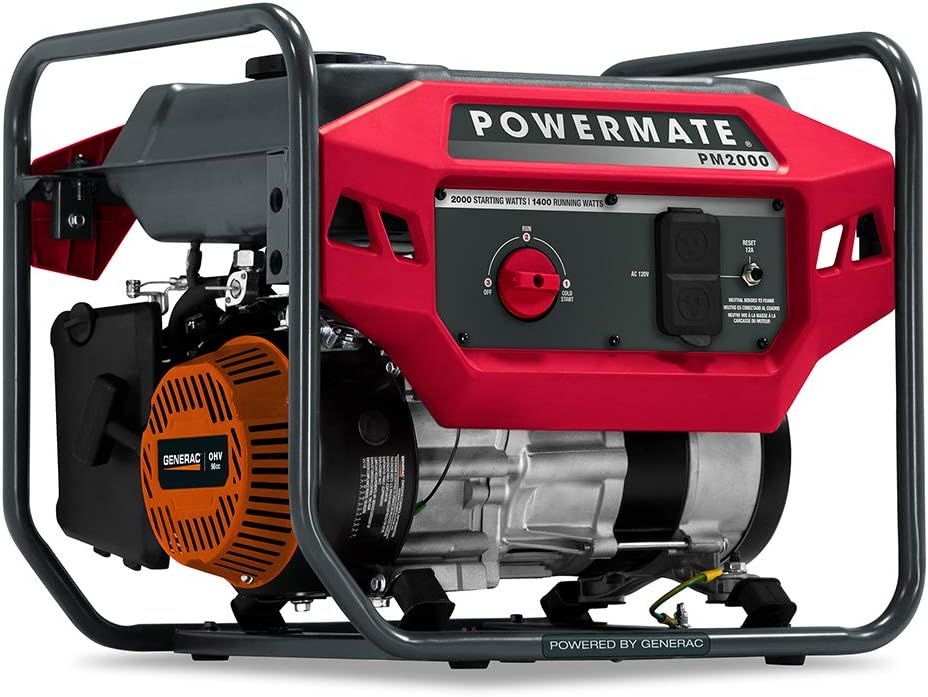 Red Black 3800 Watt Gas Generator E19342