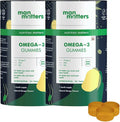 Omega-3 Fish Oil Gummies Mango Flavour Pack of 2 120 Gummies M6556