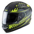 Matte Hi-Viz Yellow/Black Full Face Helmet G29746