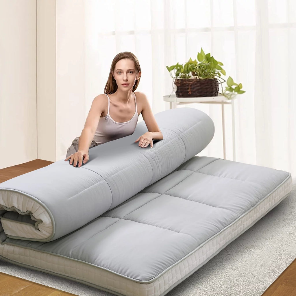Japanese Floor Futon Mattress Thicken Foldable Roll Up Sleeping Pad J178811