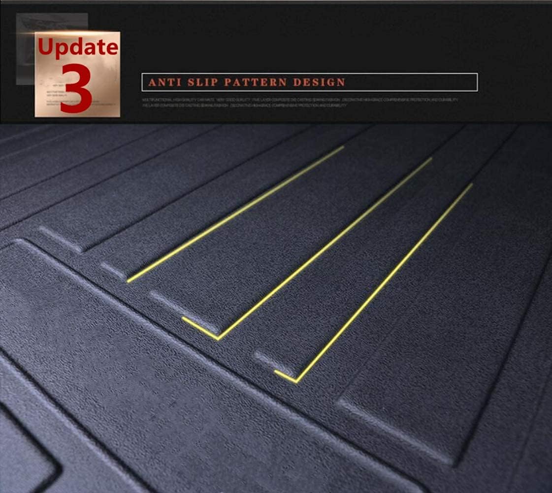 Heavy-Duty Waterproof Rear Cargo Tray Trunk Floor Mats M4308