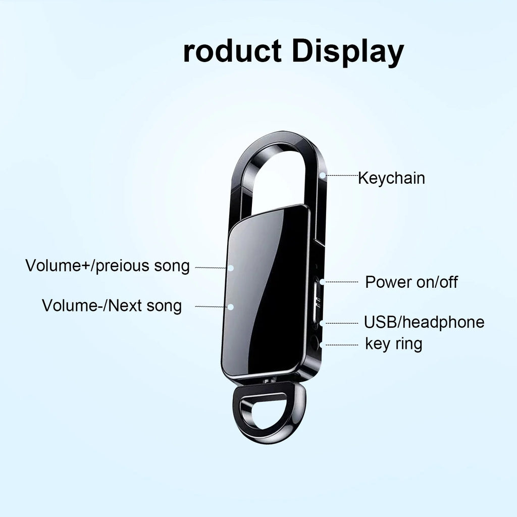 64GB Voice Activated Recorder with Noise Reduction A801085