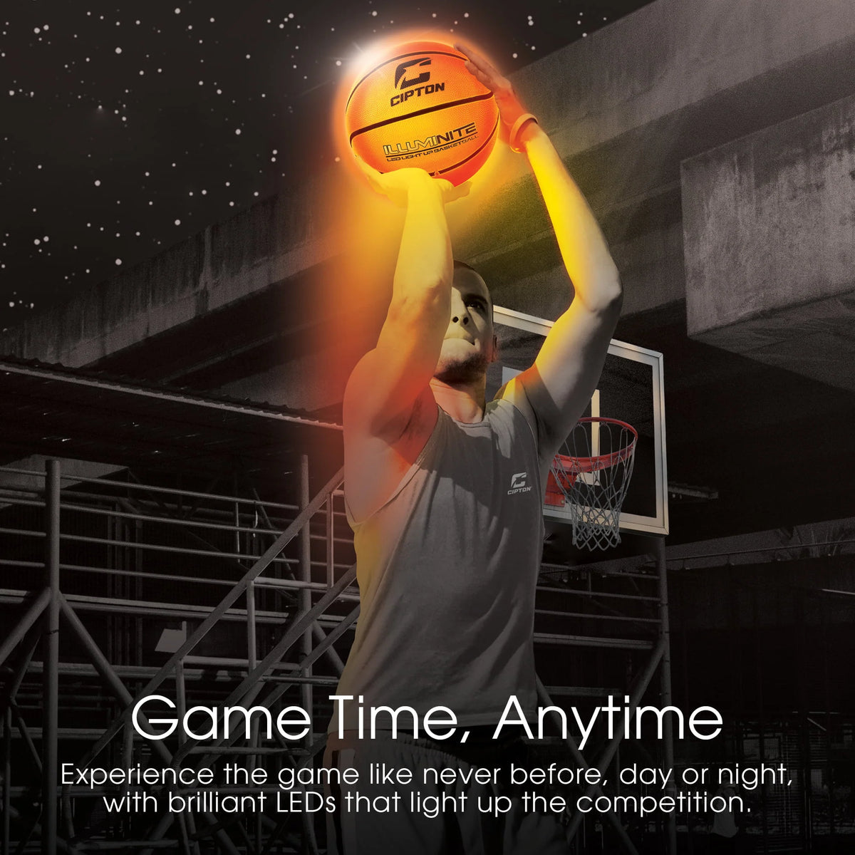 Light Up Youth Size 27.5 Inch Basketball N20527