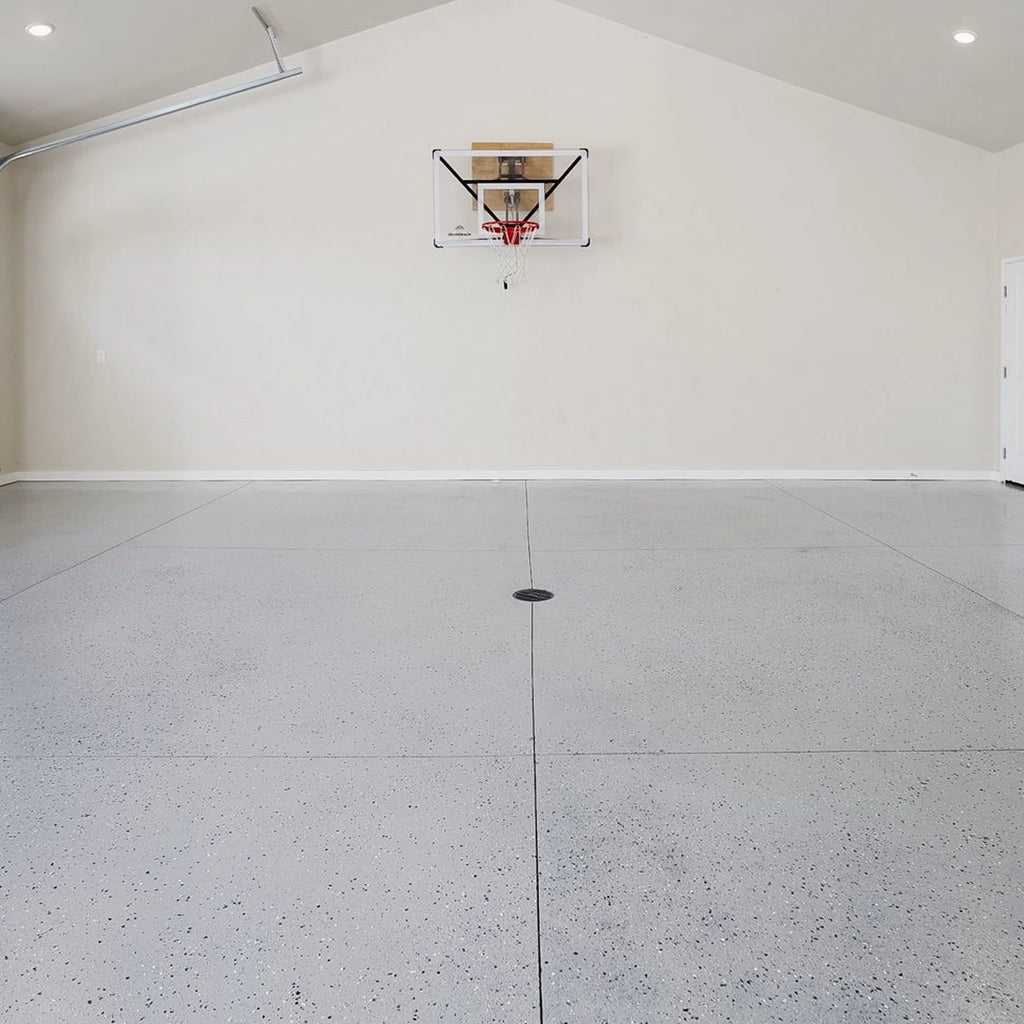 Gray High Gloss 180 oz Garage Floor Coating Kit C604488