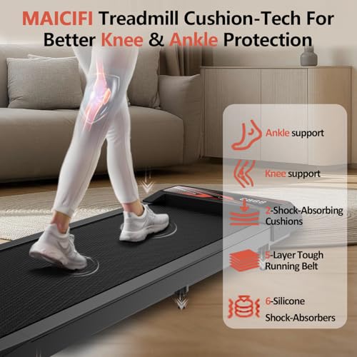 2.5 HP Low Noise Walking Pad Treadmill with Remote Control E714