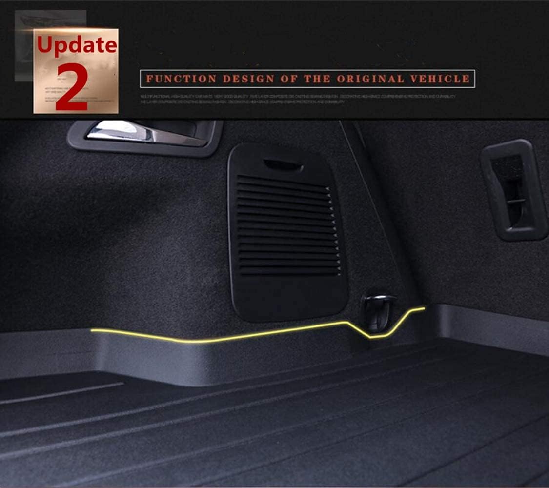 Heavy-Duty Waterproof Rear Cargo Tray Trunk Floor Mats M4308