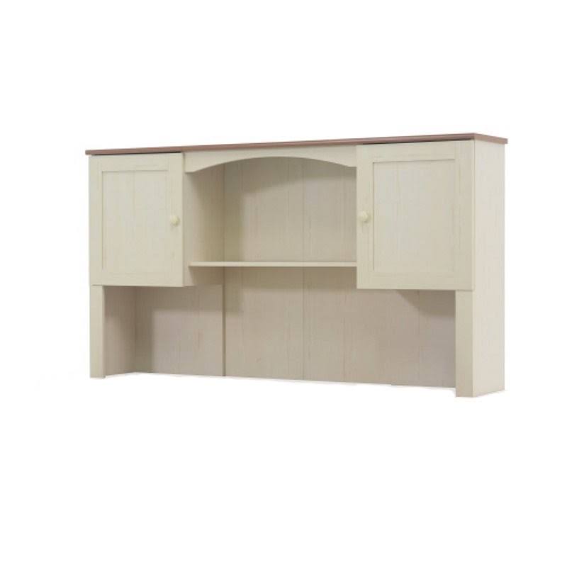 Antiqued White Hutch E49103