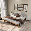 King Size Solid Wood Platform Bed N5661
