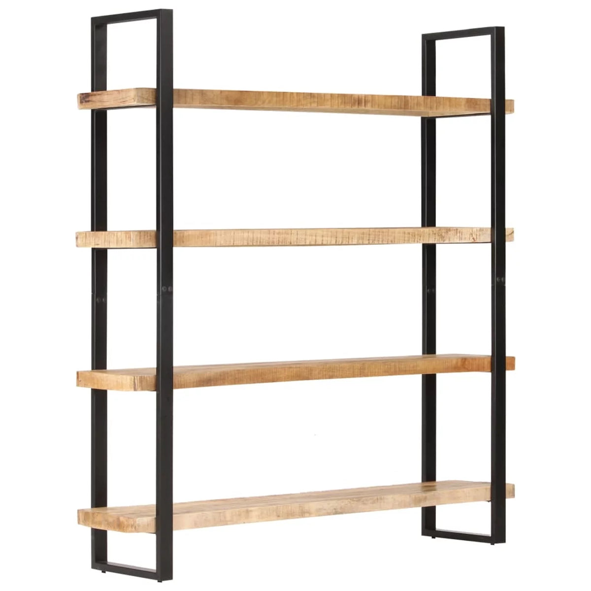 4-Tier Rough Mango Wood Bookcase X189092