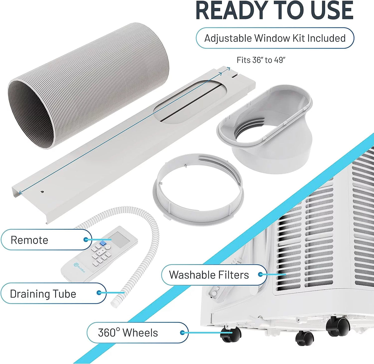 Portable Air Conditioner 10000 BTU L13302