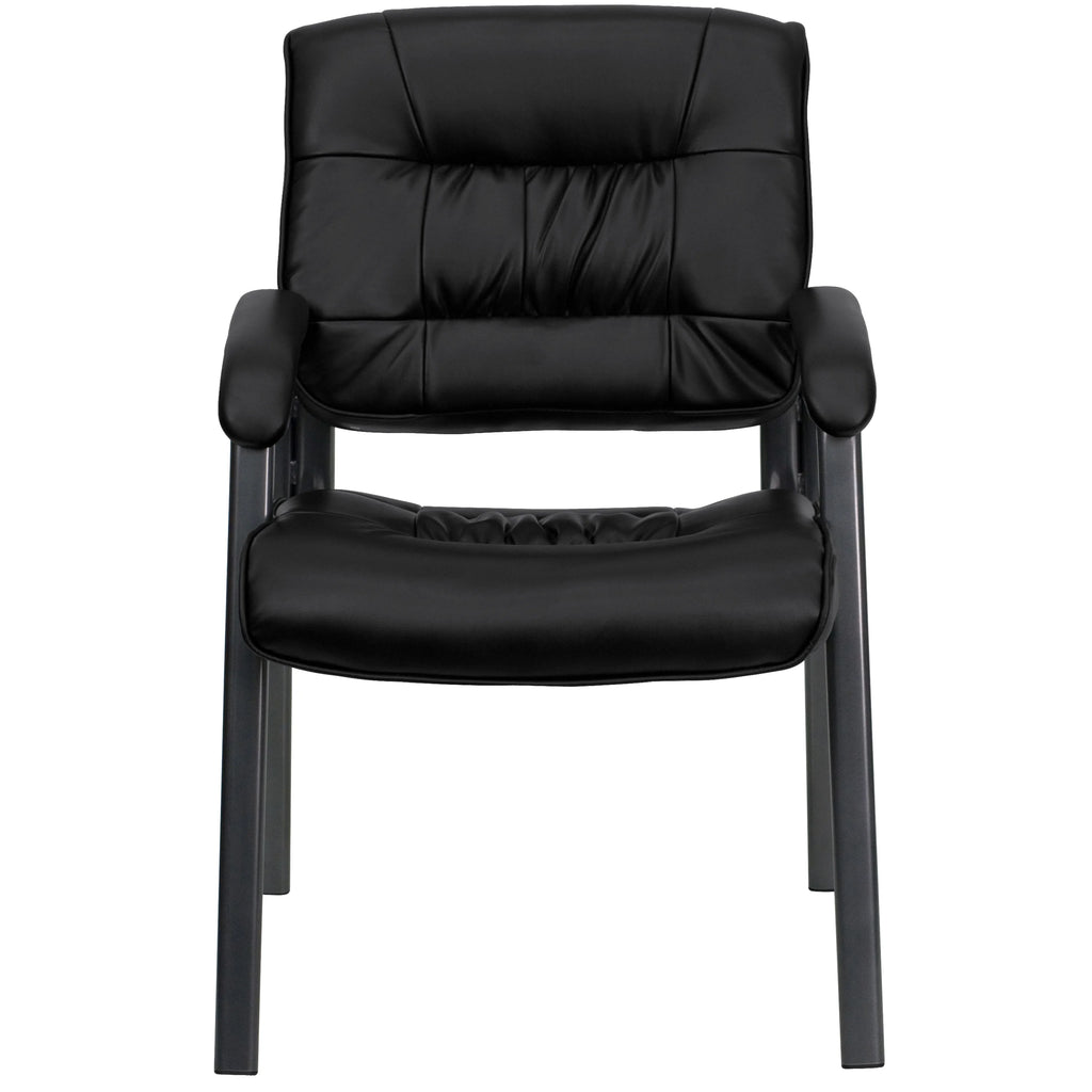 Leather Blend Reception Chair L8296