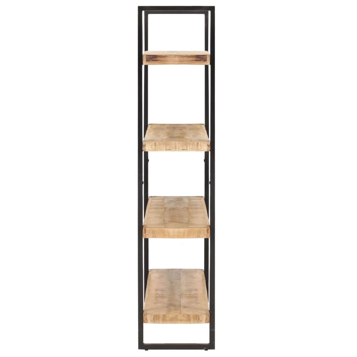 4-Tier Rough Mango Wood Bookcase X189092