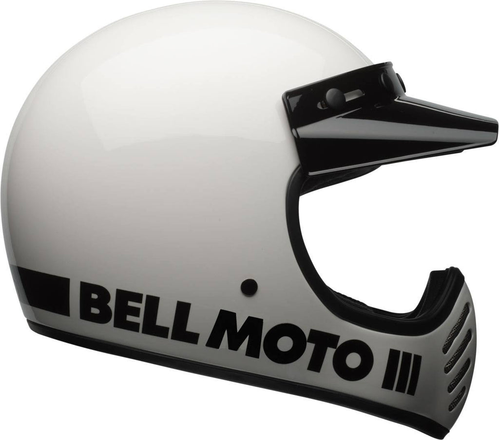 White Motocross Helmet K869