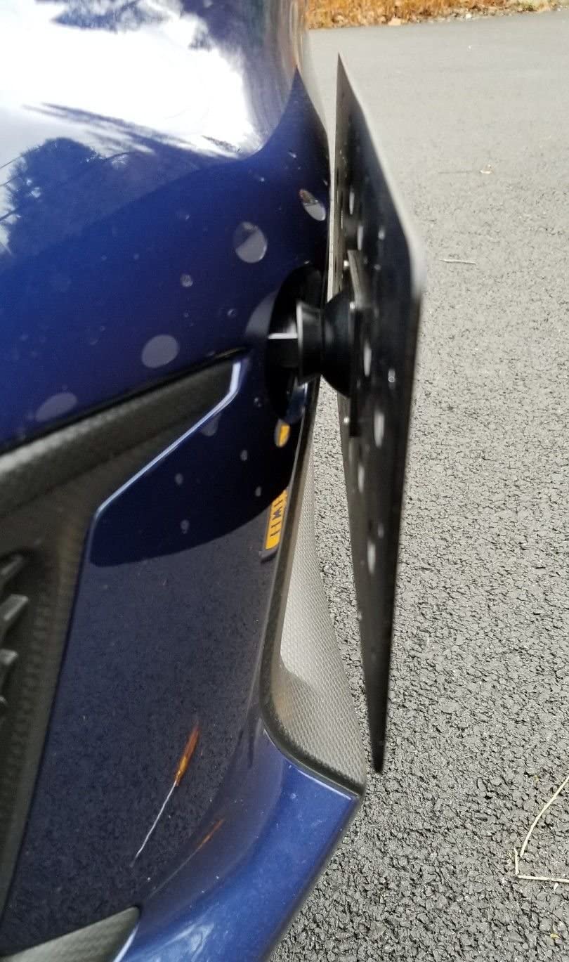 Tow Hook License Plate Mount Bracket F22071